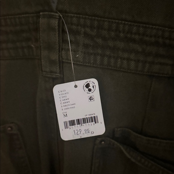 We The Free Army Green Women's Jeans Overalls - Picture 10 of 10